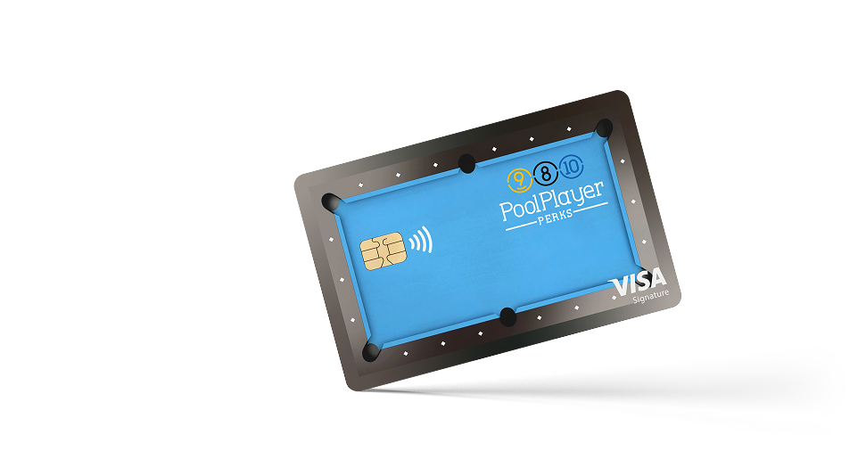Pool Players Perks Card